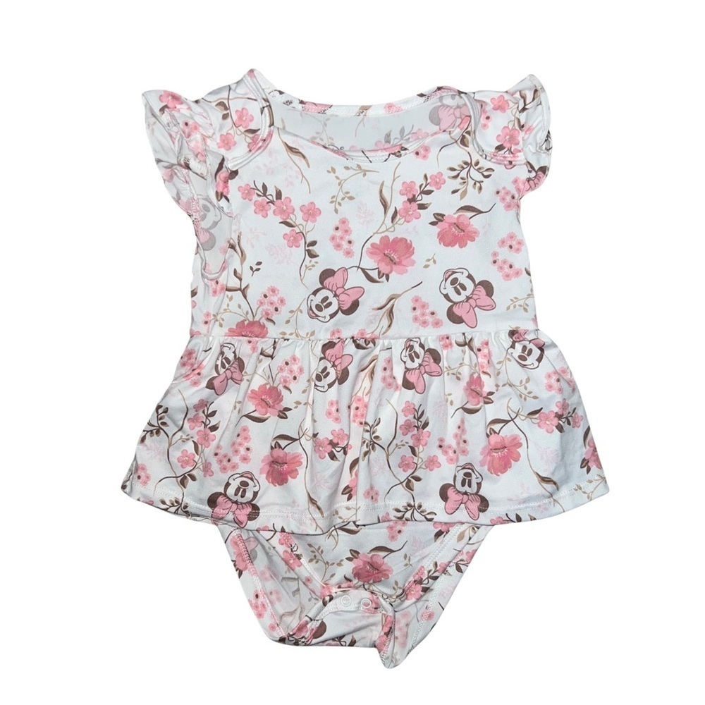 Disney Baby Skirted Onesie Minnie Mouse Size 24 Months